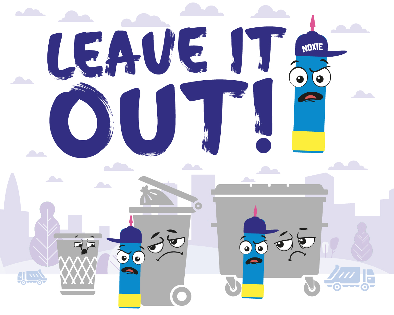 Leave it Out! - Campaign poster